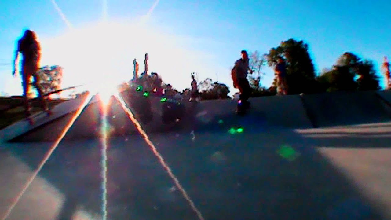 HUGE CROOKED GRIND! BELLEVILLE SKATEPARK EDIT!