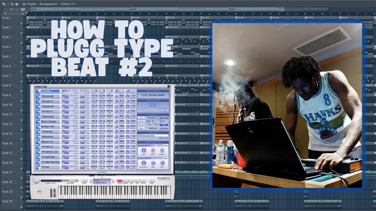 How to Make Plugg Type beat #2 @hugothereal7 - YouTube
