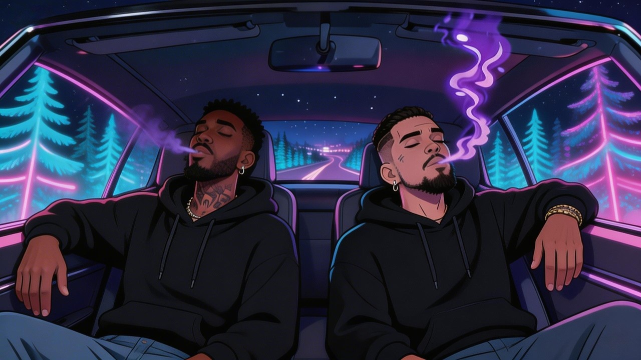 420 Vibe Music 🌿 Drift Into The Haze | Chill Rap • Bluesy Hip-Hop • Stoner Mood