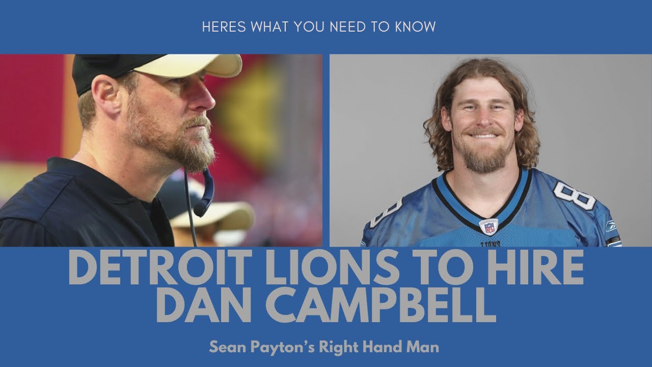 If the Detroit Lions hire Dan Campbell, I will...