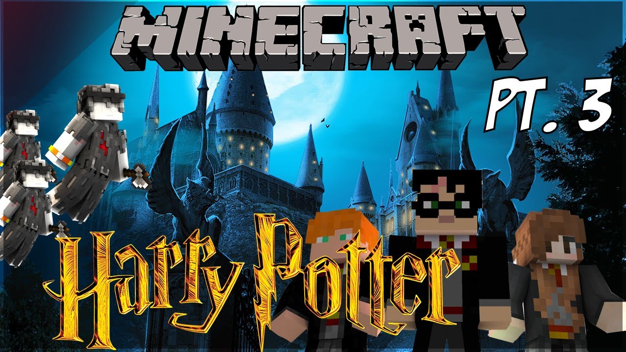 Minecraft HARRY POTTER Witchcraft and Wizardry mod part 3!!! - YouTube