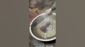 Knife Heating Quenching Process !