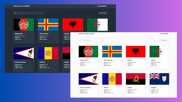 REST Countries API With Color Theme Switcher | Frontend Mentor Challenge (HTML. CSS, & JavaScript)
