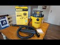 DeWALT 6 Gallon Wet And Dry Vacuum Unboxing And Review