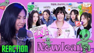[NewJeans] Jeans'Zine Why Hyein do Minji like that! 😂👽 Ep.2 Reaction!