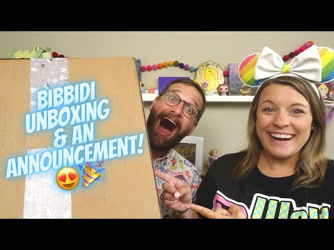 Bibbidi's SIMPLY SPECTACULAR Unboxing!! Disney & Harry Potter Mystery Box! + an announcement :)