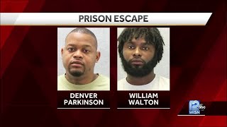 Authorities looking for escaped prisoners
