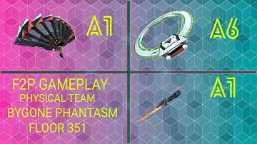 Tower of Fantasy Physical team F2P: Shiro x Lin x Claudia bygone phantasm part II floor 351