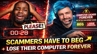 Scammers Have to Beg or Lose Their Computer Forever