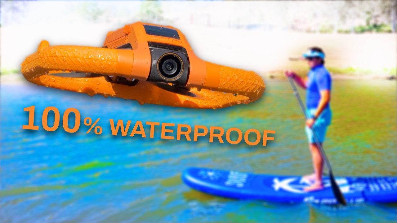 Never Lose a Drone in the Water Again with the HOVERAir AQUA