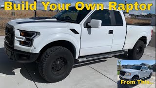 Build Your Own Ford Raptor!  DIY Raptor Truck Build