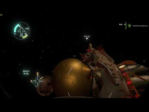 Outer Wilds: Accidently Crashing into the Probe Cannon, falling out of my ship and recovering