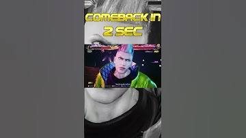 Tekken 8 Steve Unbelievable 2 Second Comeback !  #steve #beststeve #tekken8 #gaming #stevecomeback