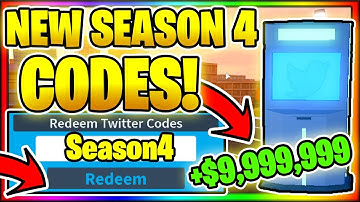 ALL *NEW* SECRET OP WORKING SEASON 4 CODES! Roblox Jailbreak 🎉SEASON 4 UPDATE🎉