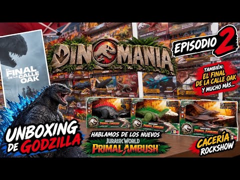 DINOMANIA EP. 2 | GODZILLA, The End of Oak Street and HUNT at Rock Show 🔥