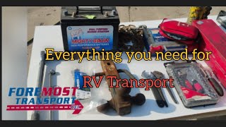 What do you need to start RV transport. #rvtransport #truckingjobs #trucker