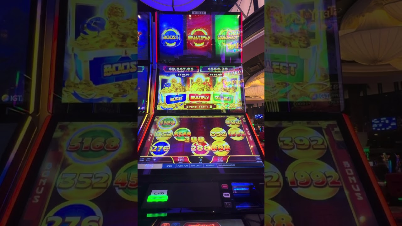 $13 spins at 10 cent denom at Atlantis Reno