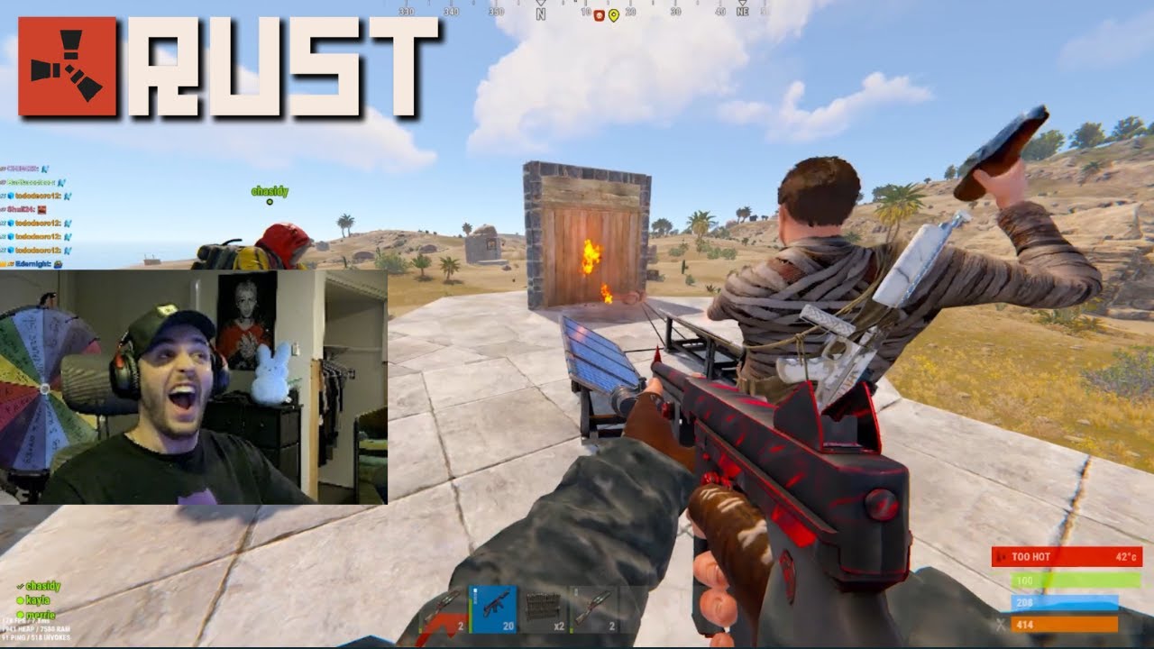 KOD, VOLCANO & POIONAKO ENTRAN AL SERVIDOR MÁS LLENO DE EUROPA - Rust