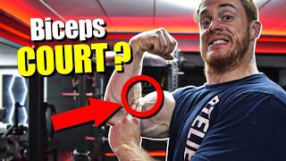 Biceps COURTS : Tu les entraines MAL sans le savoir !