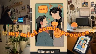 Draw with me! 🌸|| + my mini comic process 🌸