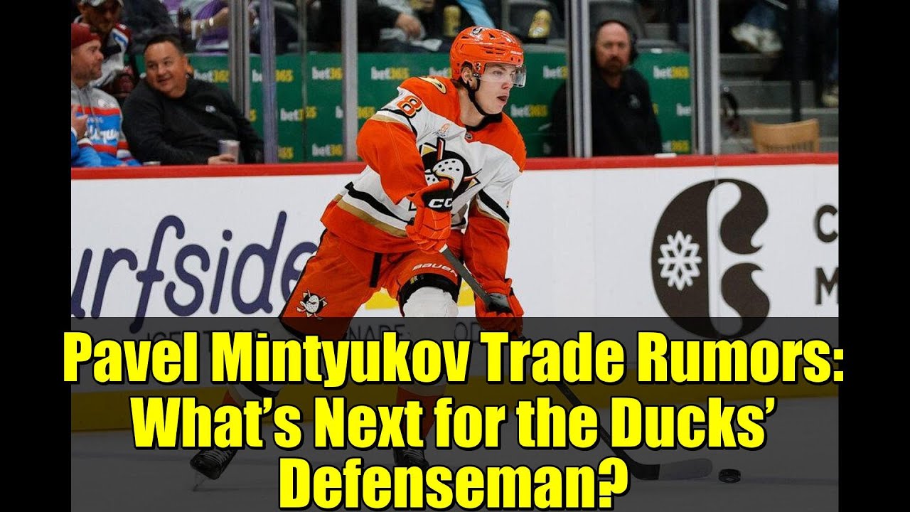 Pavel Mintyukov Trade Rumors: What’s Next for the Ducks’ Defenseman?