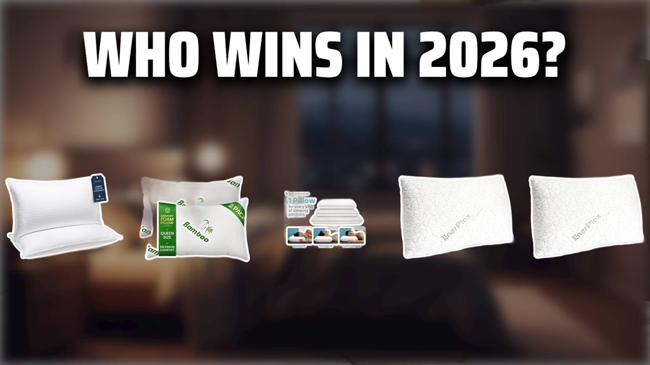 The Top 5 Best Memory Foam Pillow in 2026 - Must Watch Before Buying!