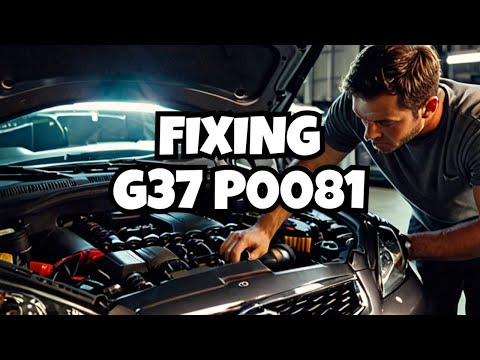 HOW TO FIX THE CODE P0081 ON INFINITI G37