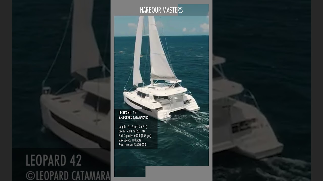 ⁣Leopard 42 | Award-Winning Performance and Forward-Thinking Design