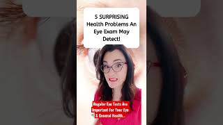 Celebrity 😳 Did You Know An EYE TEST Could Detect These Conditions? #eyetest #health Wealth
