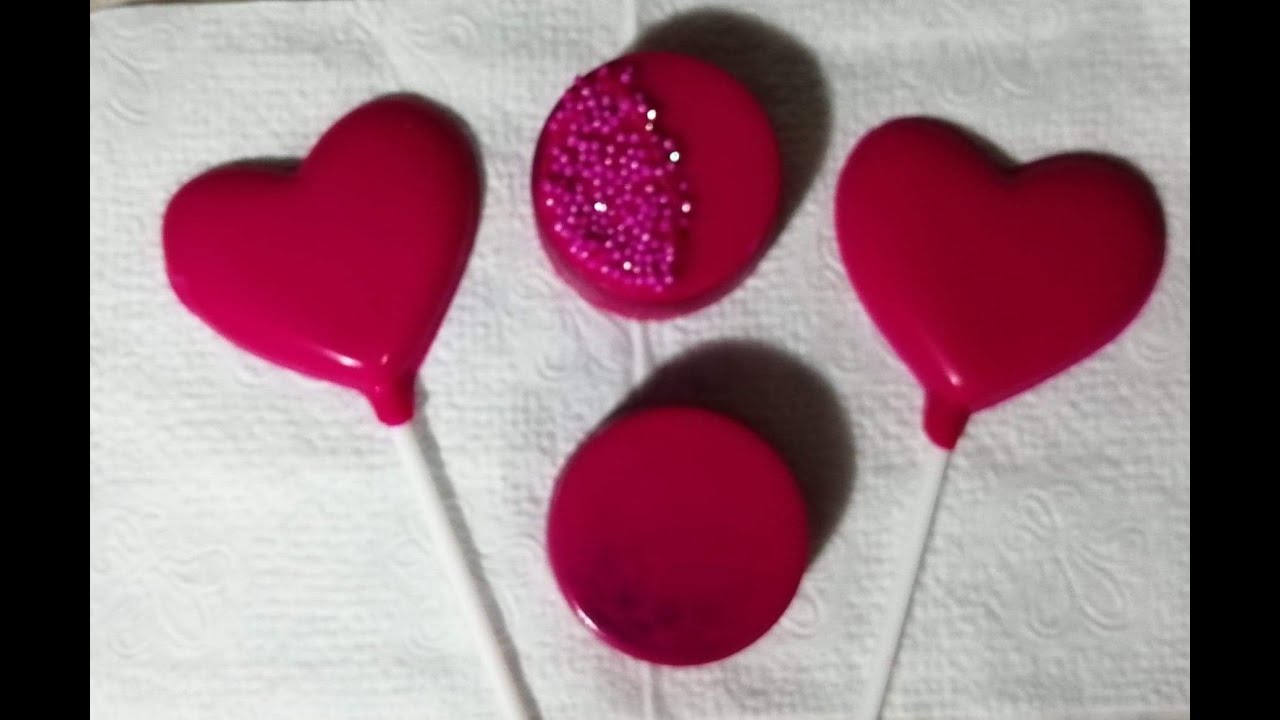 Como hacer paletas de chocolate fácil y rápido Passion&Chocolate