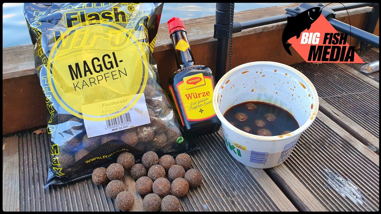 Karpfenangeln: MAGGI – der Boilie-Dip aus der Küche