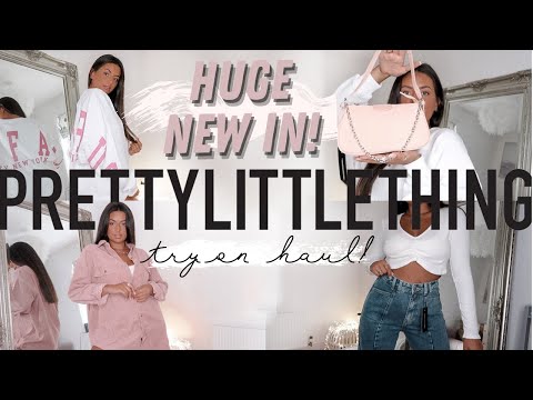 HUGE NEW IN PRETTY LITTLE THING TRY ON HAUL! OVER £400 (15 ITEMS) · AUTUMN / WINTER | Emily Philpott