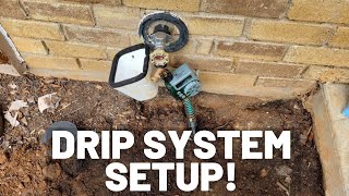 How to Set Up a Drip System (for Garden or House Foundation)