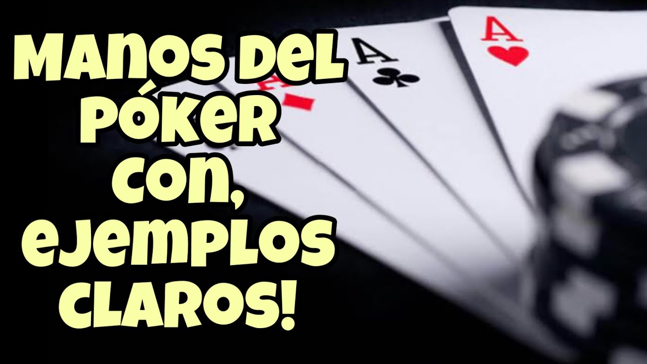 Manos del póker / todas las jugadas / póker / como jugar poker / póker