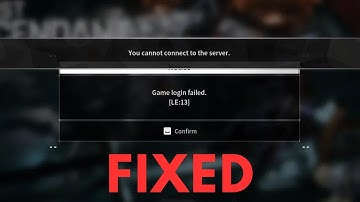 How to Fix Fix Login Failed [L:10011] | First Descendant