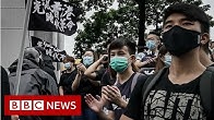 Thousands of students protest in Hong Kong - BBC News