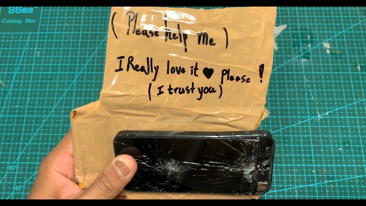 Restoration destroyed iphone | Rebuild broken iphone | New Restore iPhone 5