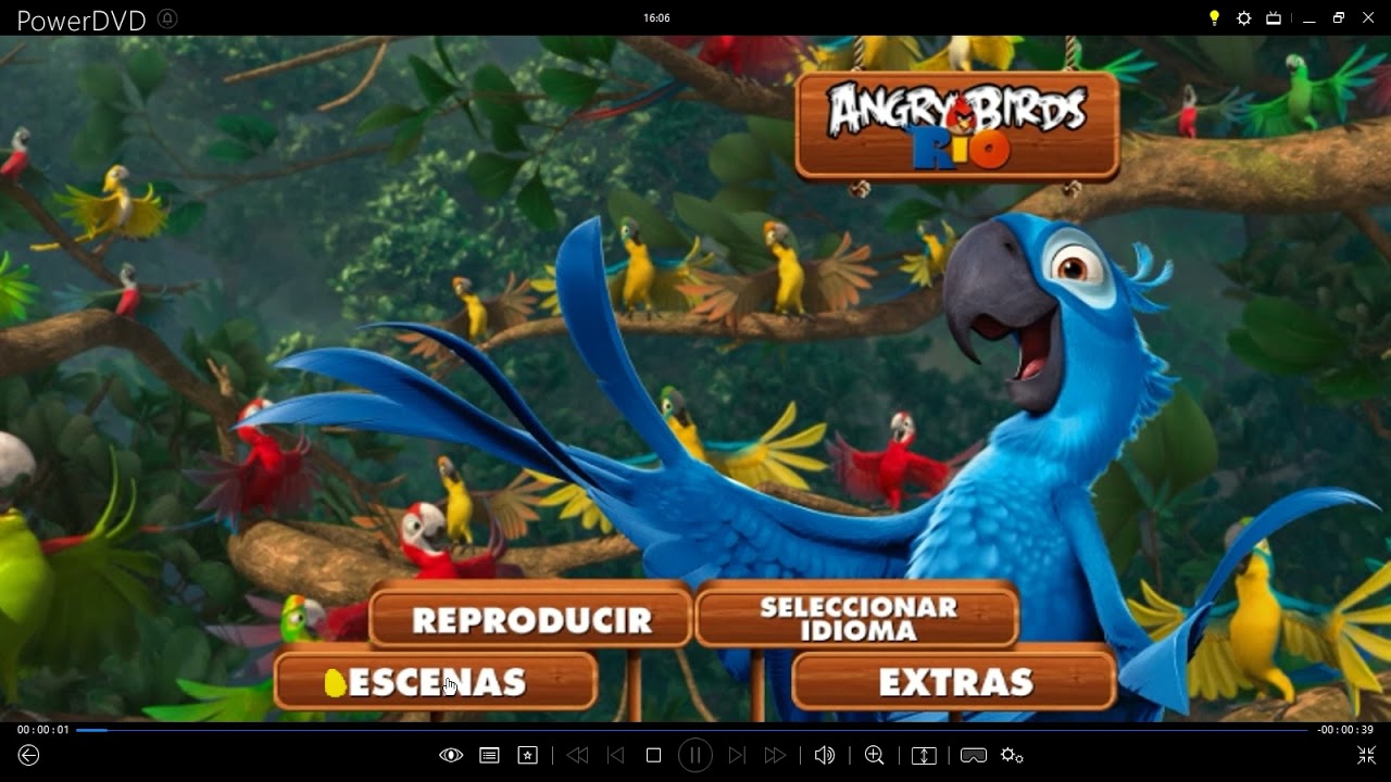 Rio Dvd Menu 11 En Espanol Youtube