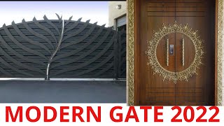 2023 #moderngatedesign Designs  | Main Gate Design images | Compound wall gate design | Steel Gate