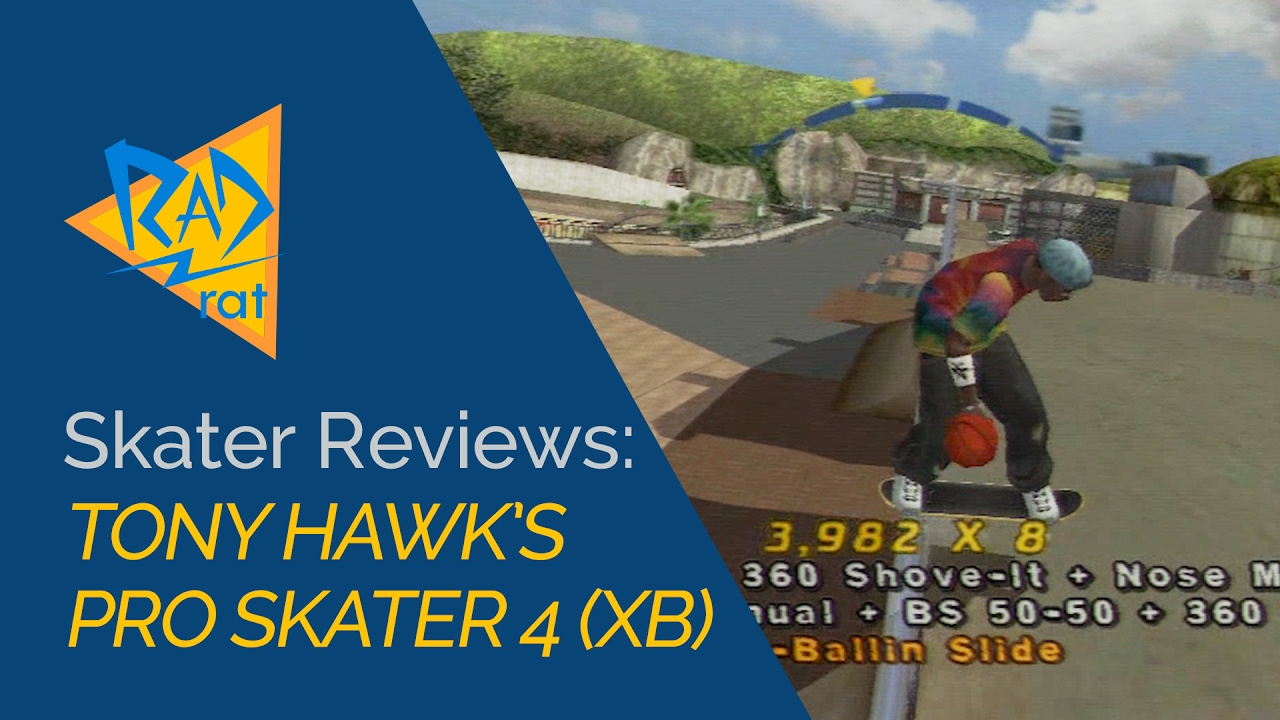 Skater Reviews - Tony Hawk's Pro Skater 4. Still Good After 15 Years? trucks skate