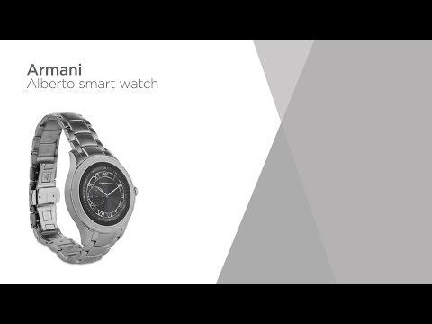 Emporio Armani Alberto ART5010 Smartwatch - Silver  Product Overview  Currys PC World