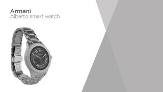 armani alberto smartwatch review