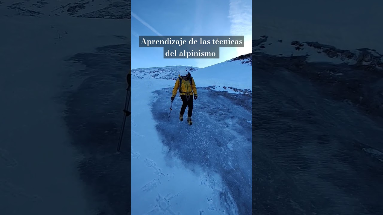 Aprendiendo las técnicas del alpinismo en las montañas de Asturias #alpinismo #cursos #asturias