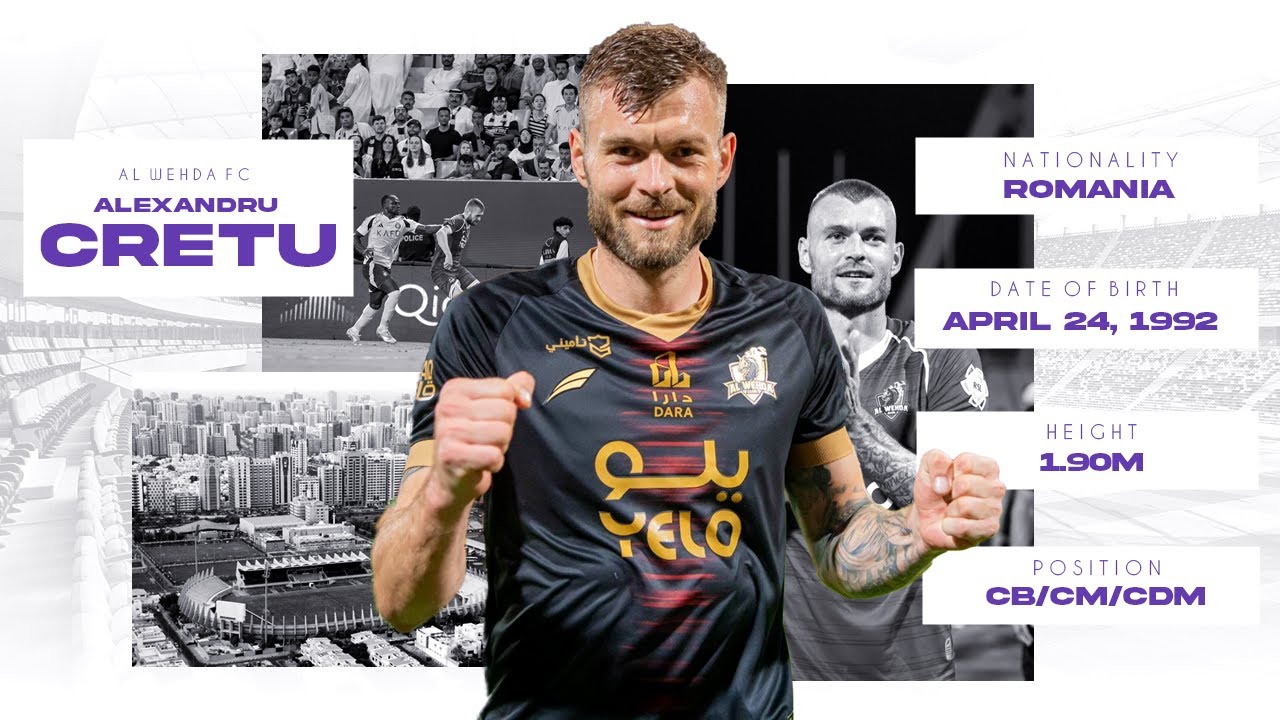 Alexandru Cretu - Al Wehda Highlights! ᴴᴰ 2025