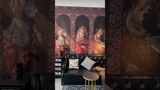 Wild Beauty on Your Walls | Animal Style Wall Mural for Bold Interior Design #wallmural #mural