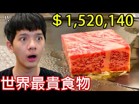 【尊】它們就是「世界最貴的食物」 ! ? 怎麼連個熱狗都變成我吃不起的樣子了...【第2頻道】