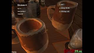 Coin Golf in Oakvale, 7 in 34.5 Seconds (Fable: The Lost Chapters Pub Games)