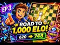Episode 3 - Road To 1k Elo On Chess.com! ♟️