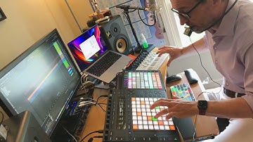 Improv with Joshua Bell Violin and Ableton Push 2