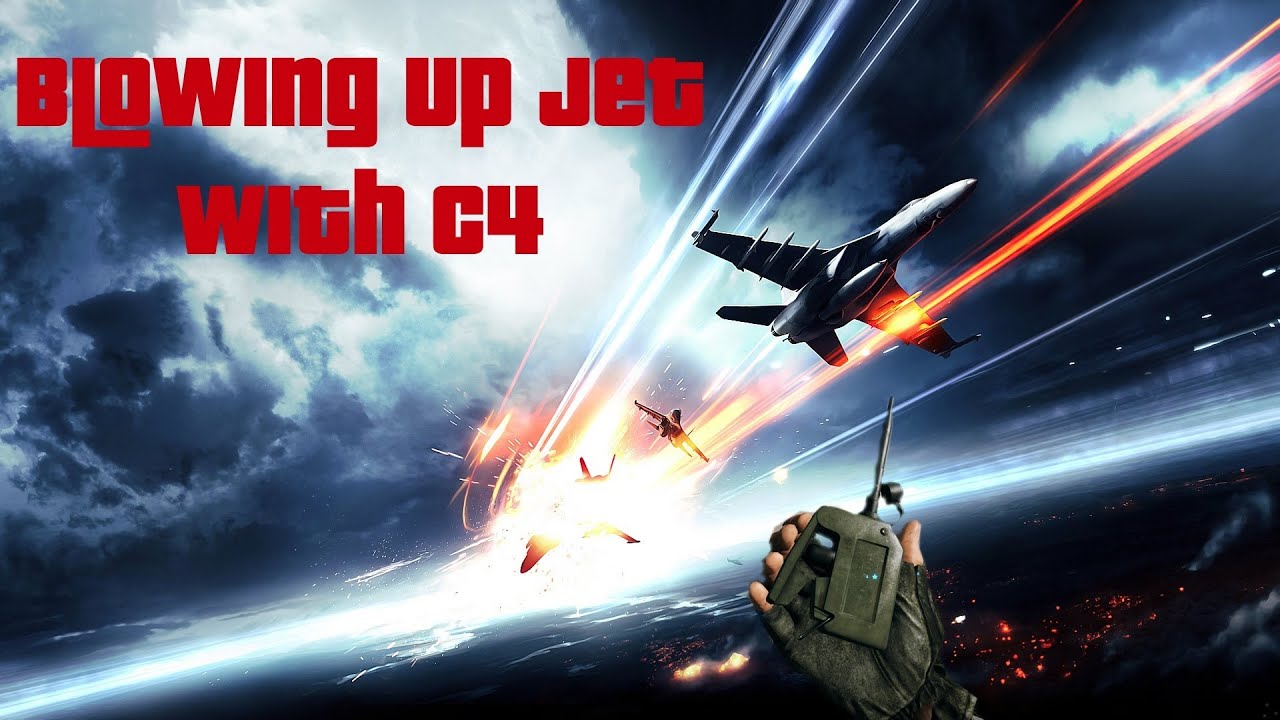 Battlefield 3 ¦ Blowing Up Jet with C4